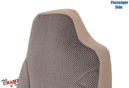 1998 dodge ram 1500 driver lean back cloth camel tan