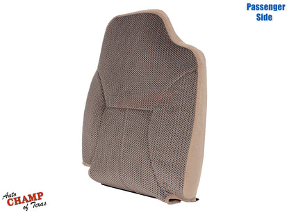 camel tan fabric seat back dodge ram 2000 driver