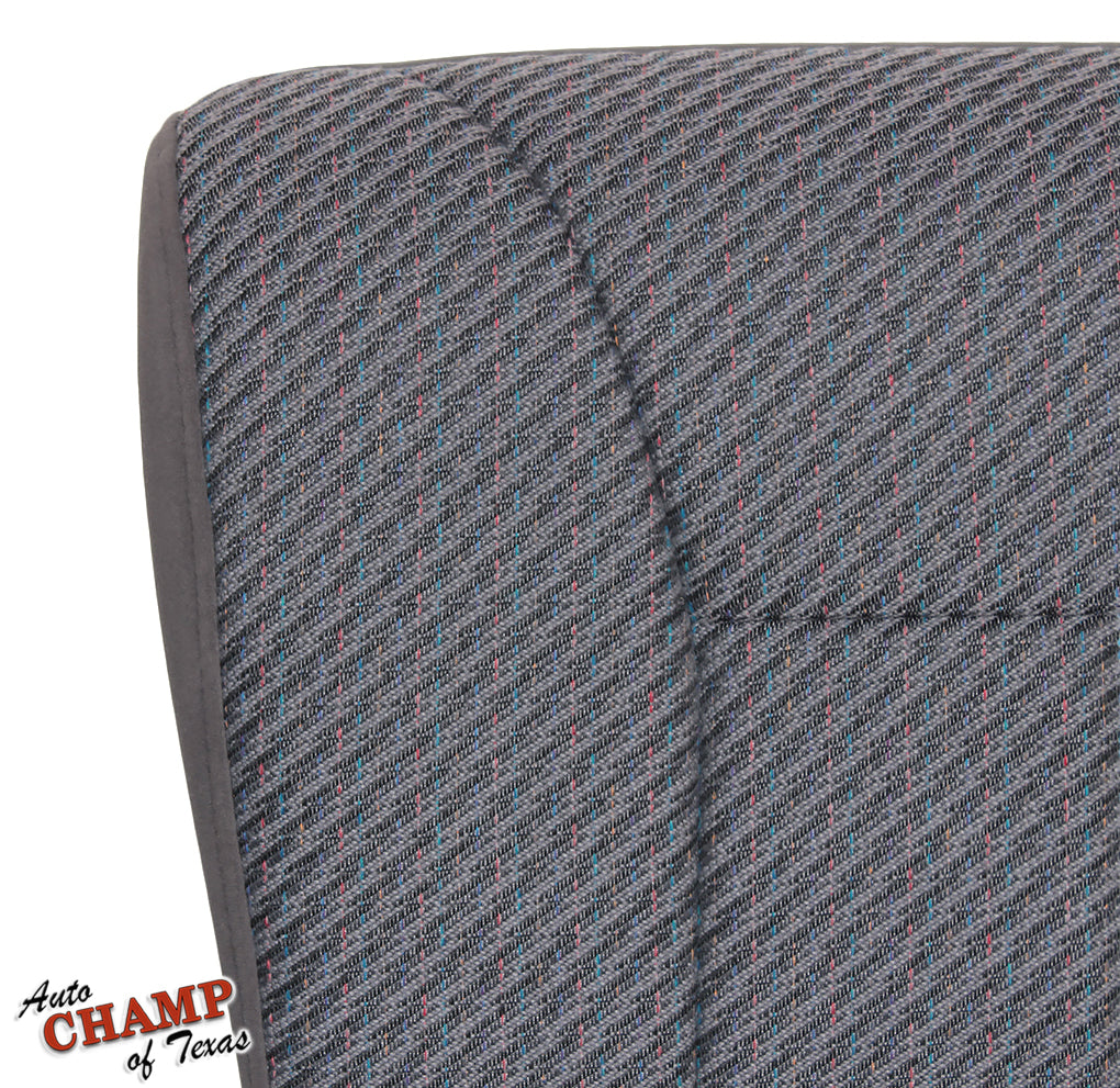 1998-2001 Dodge Ram 1500 ST Base Work Truck Driver Side Bottom Cloth Seat Cover, Gray