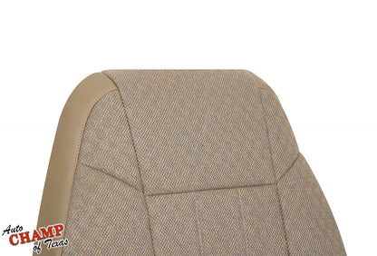 1999-2001 Jeep Cherokee Classic Driver Side Lean Back Cloth Seat Cover Saddle Tan