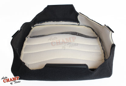 1999 2000 ford f250 xlt driver blue cloth seat cover bottom