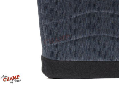 driver blue seat bottom cloth cover 1999 2000 ford f250 xlt