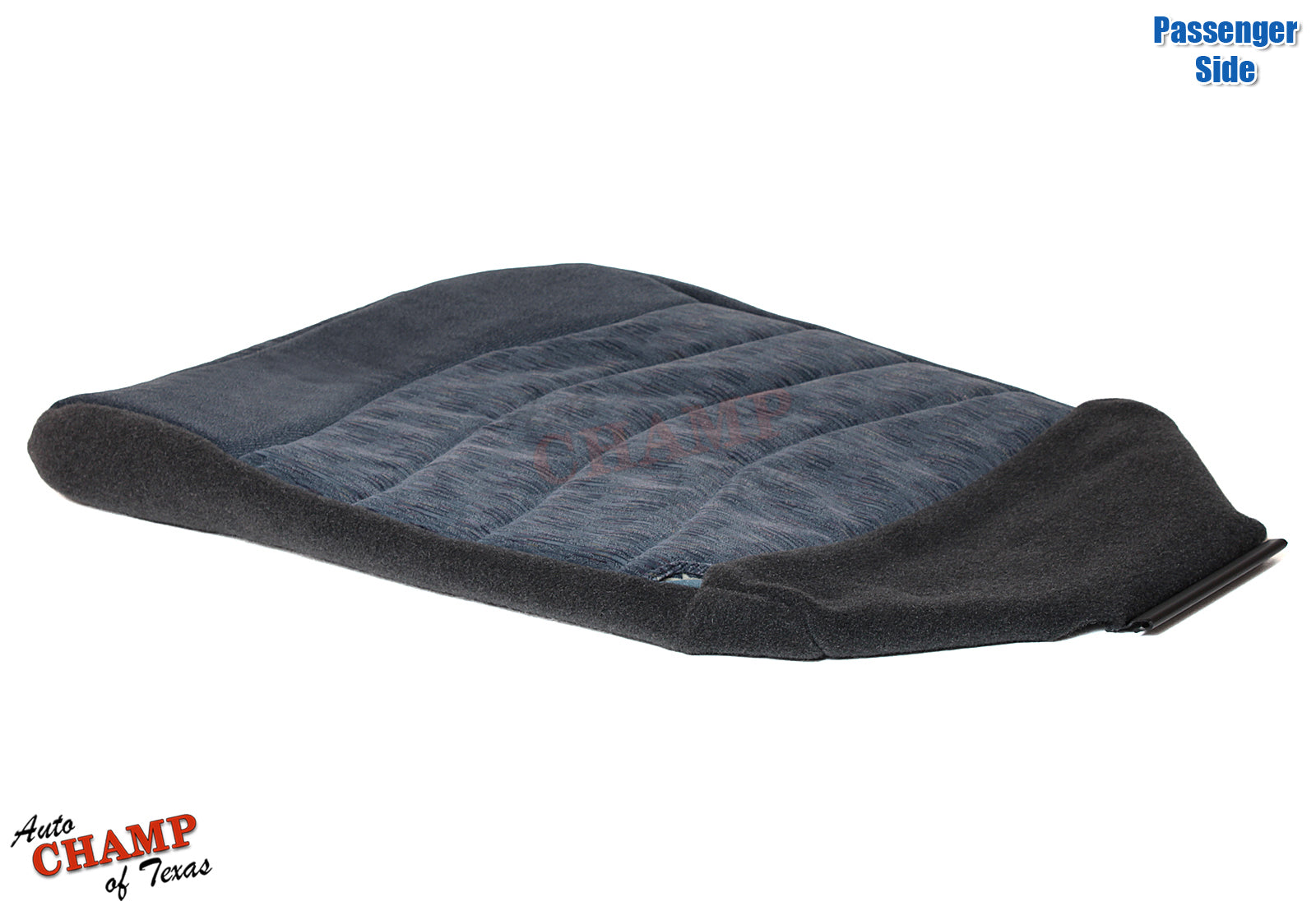blue factory cloth cover passenger seat ford f250 1999 2000