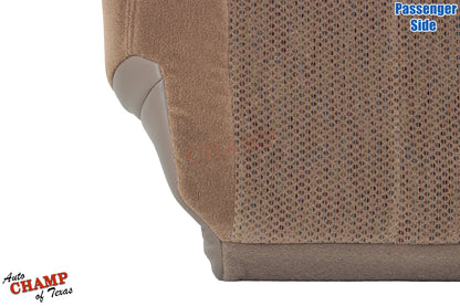 chevy 2000 tahoe cloth seat bottom in tan dark oak