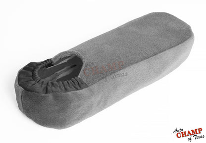 replacement driver armrest ford f550 2001 gray cloth