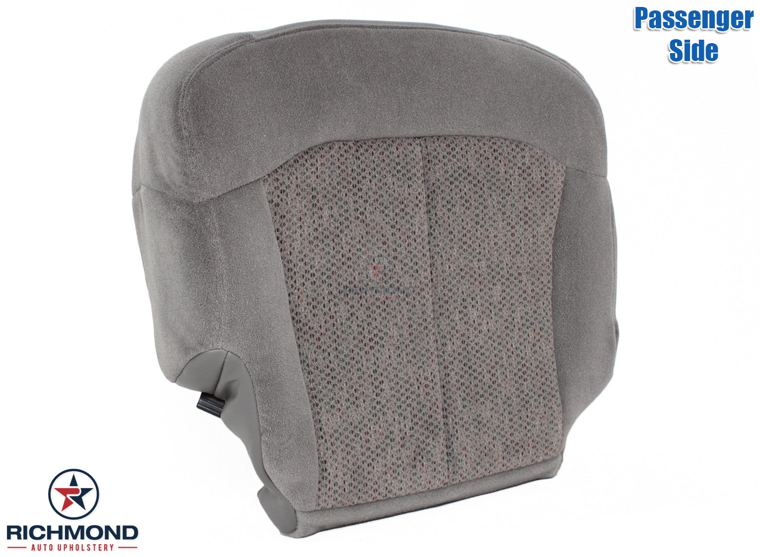 gray bottom seat cover chevy silverado 1999 2000 2001 2002 ls z71 passenger cloth