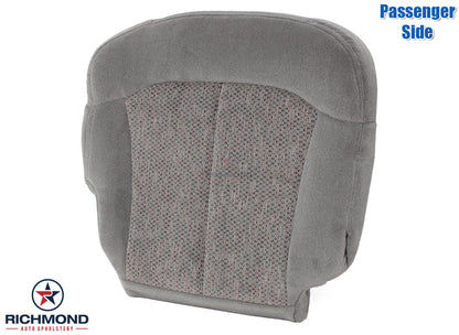 1999 2000 2001 2002 silverado ls z71 seat cover gray cloth passenger cushion