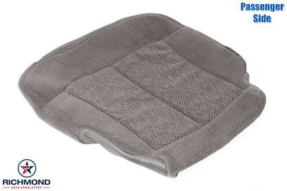 gray cloth oem seat cover silverado ls z71 1999 2000 2001 2002 passenger side