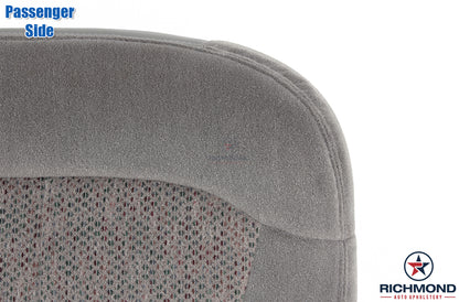 gray cloth seat replacement 1999 2002 chevy silverado passenger bottom ls z71
