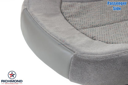 gray passenger seat cover bottom cloth 1999 to 2002 silverado ls z71