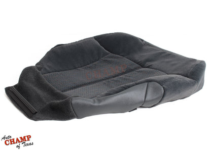 chevy seat cover 2000 2002 bottom cloth dark gray suburban