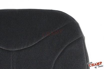 gmc sierra sle z71 graphite gray driver seat cover bottom 1999 2000