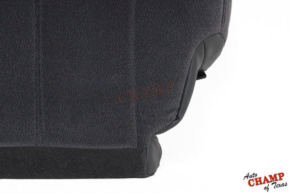 dark graphite gray sle z71 gmc sierra 1999 2000 driver seat bottom