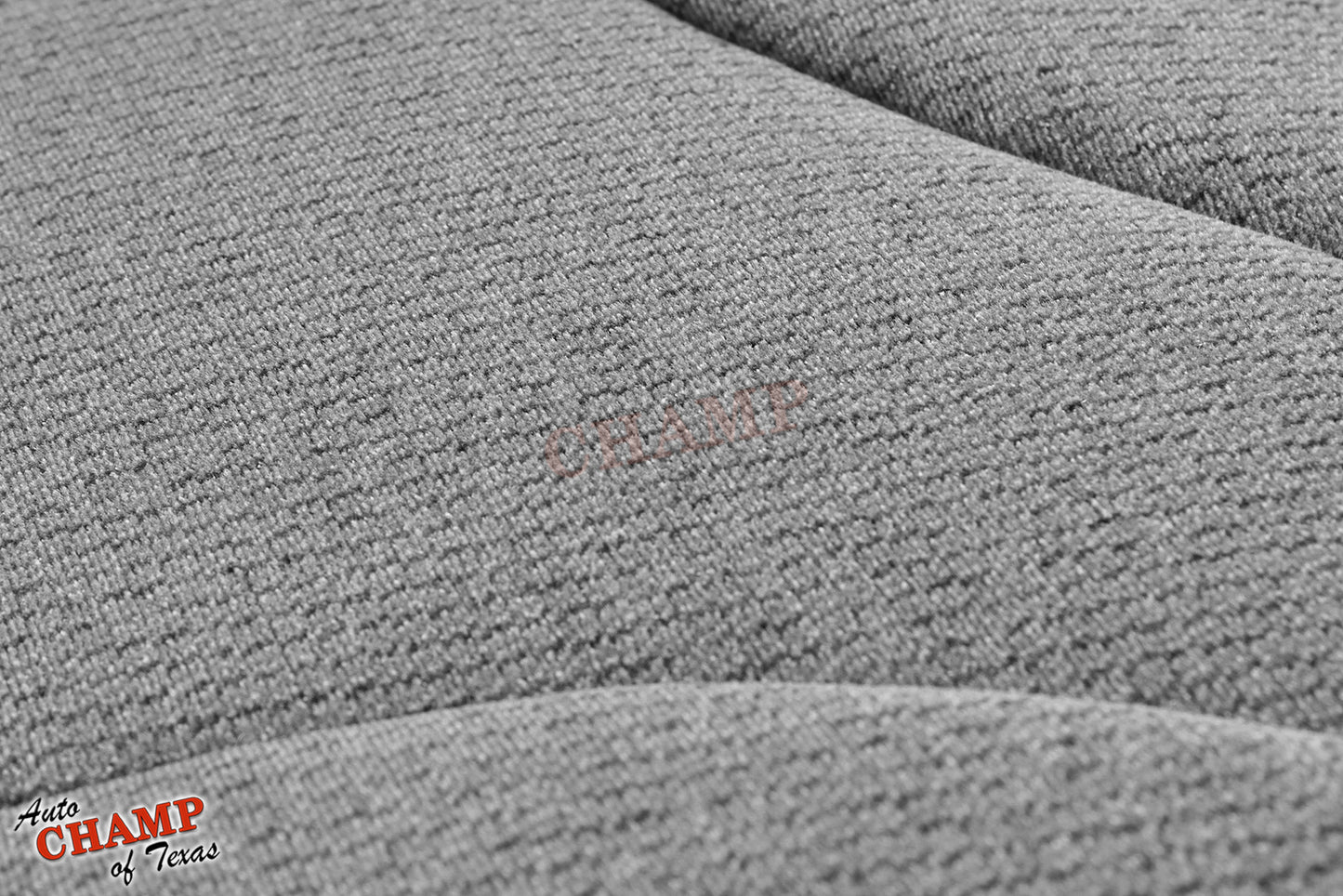 1999-2002 GMC Sierra SLE SLT Z71 Driver Bottom Cloth Seat Cover Pewter Gray