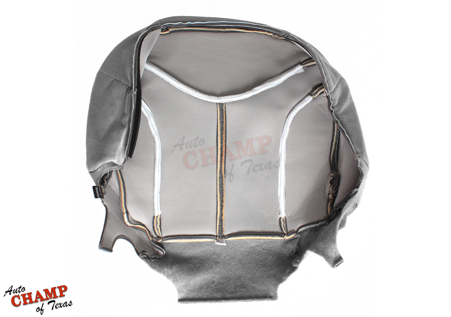 1999-2002 GMC Sierra SLE SLT Z71 Driver Bottom Cloth Seat Cover Pewter Gray