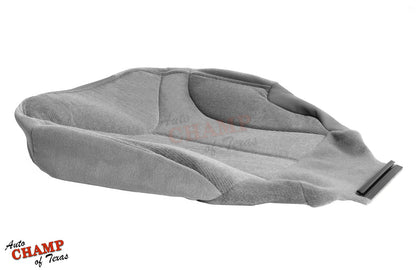 1999-2002 GMC Sierra SLE SLT Z71 Driver Bottom Cloth Seat Cover Pewter Gray