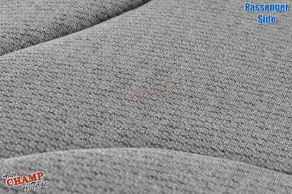 1999-2002 GMC Sierra SLE SLT Z71 Passenger Bottom Cloth Seat Cover Pewter Gray