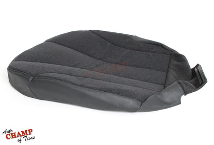 1999 2002 gm work truck cloth seat cover driver side bottom backside view