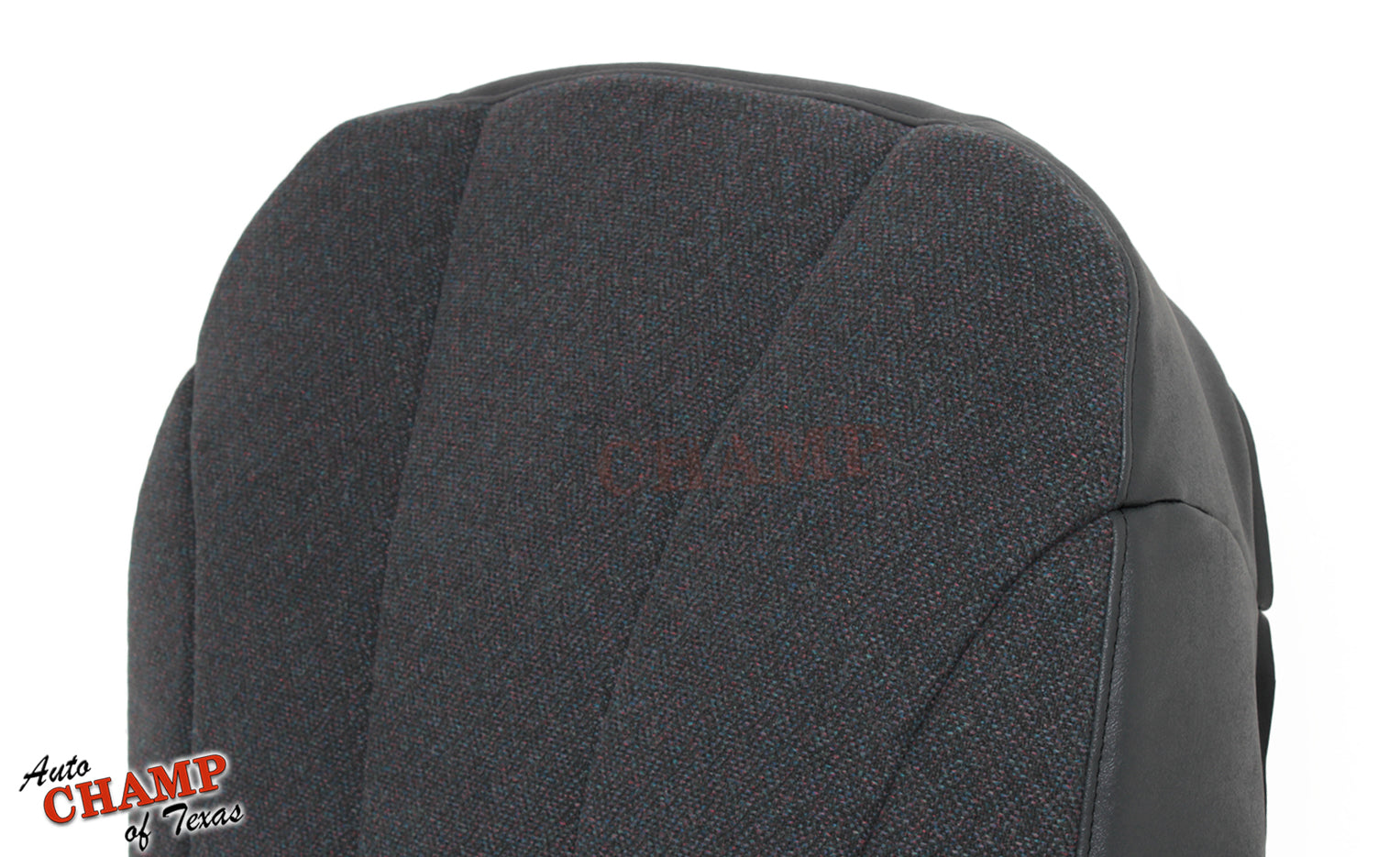 1999 2002 gm work truck cloth seat cover driver side bottom install view