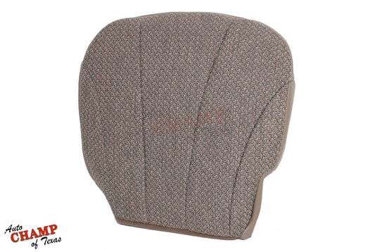 1999 2002 gmc sierra passenger side seat cover replacement tan cloth