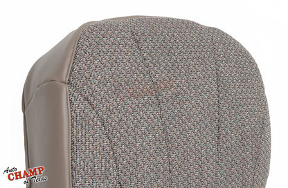 1999 2002 gmc sierra driver lean back seat cover tan cloth