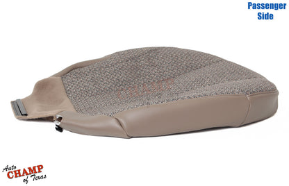 1999 2002 gmc sierra passenger side seat bottom cover tan cloth replacement