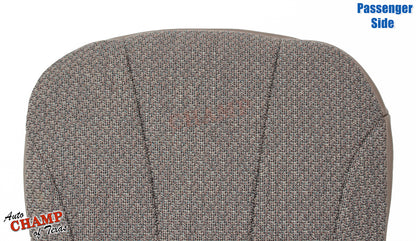 1999 2002 gmc sierra passenger seat cover top tan cloth replacement