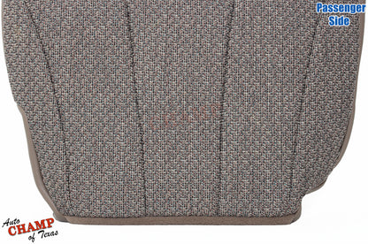 1999 2002 gmc sierra passenger seat cover bottom tan cloth replacement