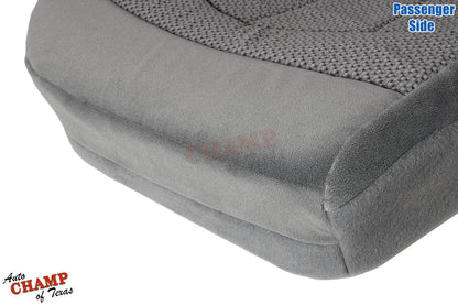1999 2003 ford f150 xlt gray cloth passenger seat cover bottom