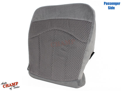 ford f150 gray cloth bottom seat cover 1999 2003 xlt passenger