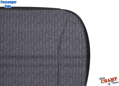 1995 2001 jeep cherokee sport se passenger bottom seat cover dark gray top left side