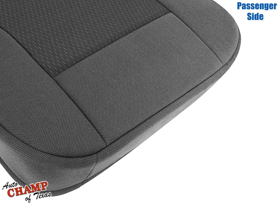 2004-2012 Chevy Colorado LT LS Z71 Z85 Passenger Side Bottom Cloth Seat Cover Gray