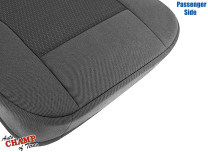 2004-2012 Chevy Colorado LT LS Z71 Z85 Passenger Side Bottom Cloth Seat Cover Gray