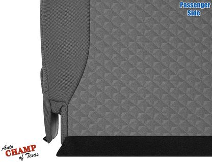 2004-2012 GMC Canyon SLE SLT Z71 Z85 -Passenger Side Bottom Cloth Seat Cover Gray