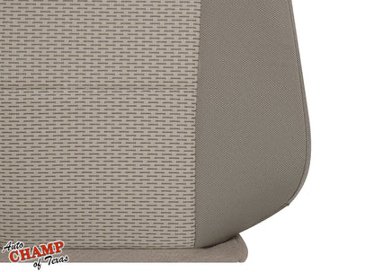 ford f250 xlt tan cloth lean back seat cover driver 2017 2022