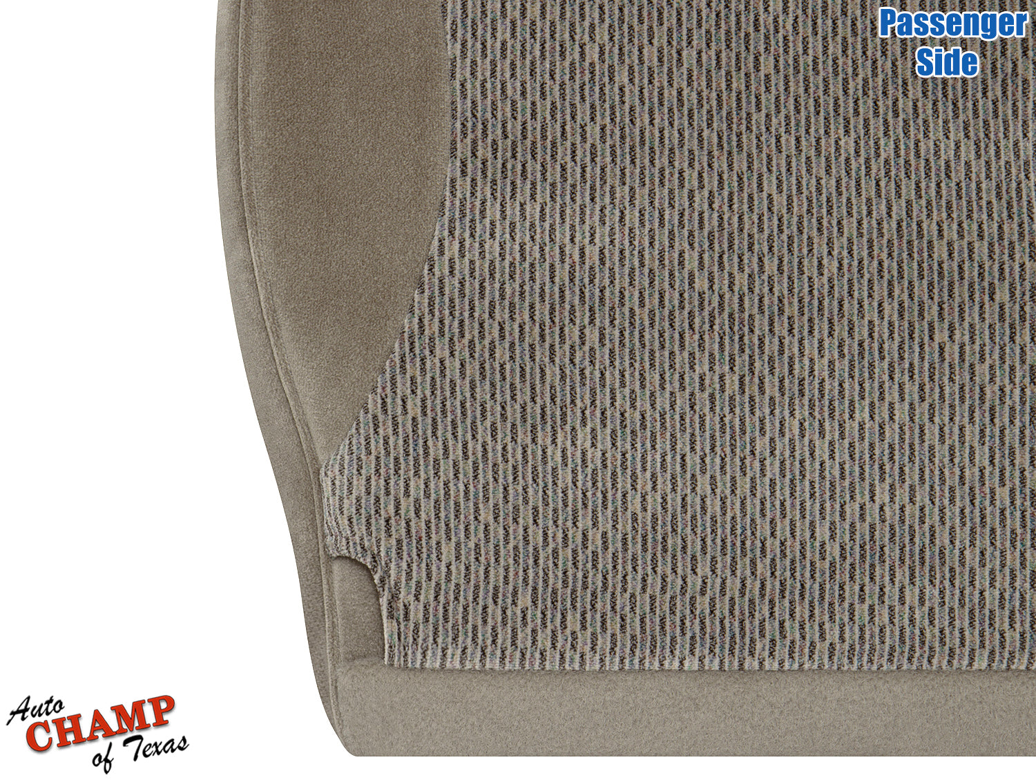 passenger seat cloth cover tan ford f150 xlt 1997 1998 bottom