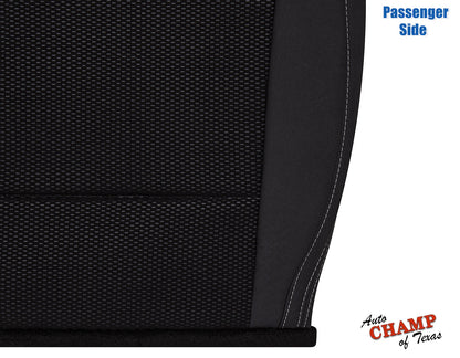 2015-2017 Subaru Outback Passenger Side Bottom Cloth Seat Cover Black