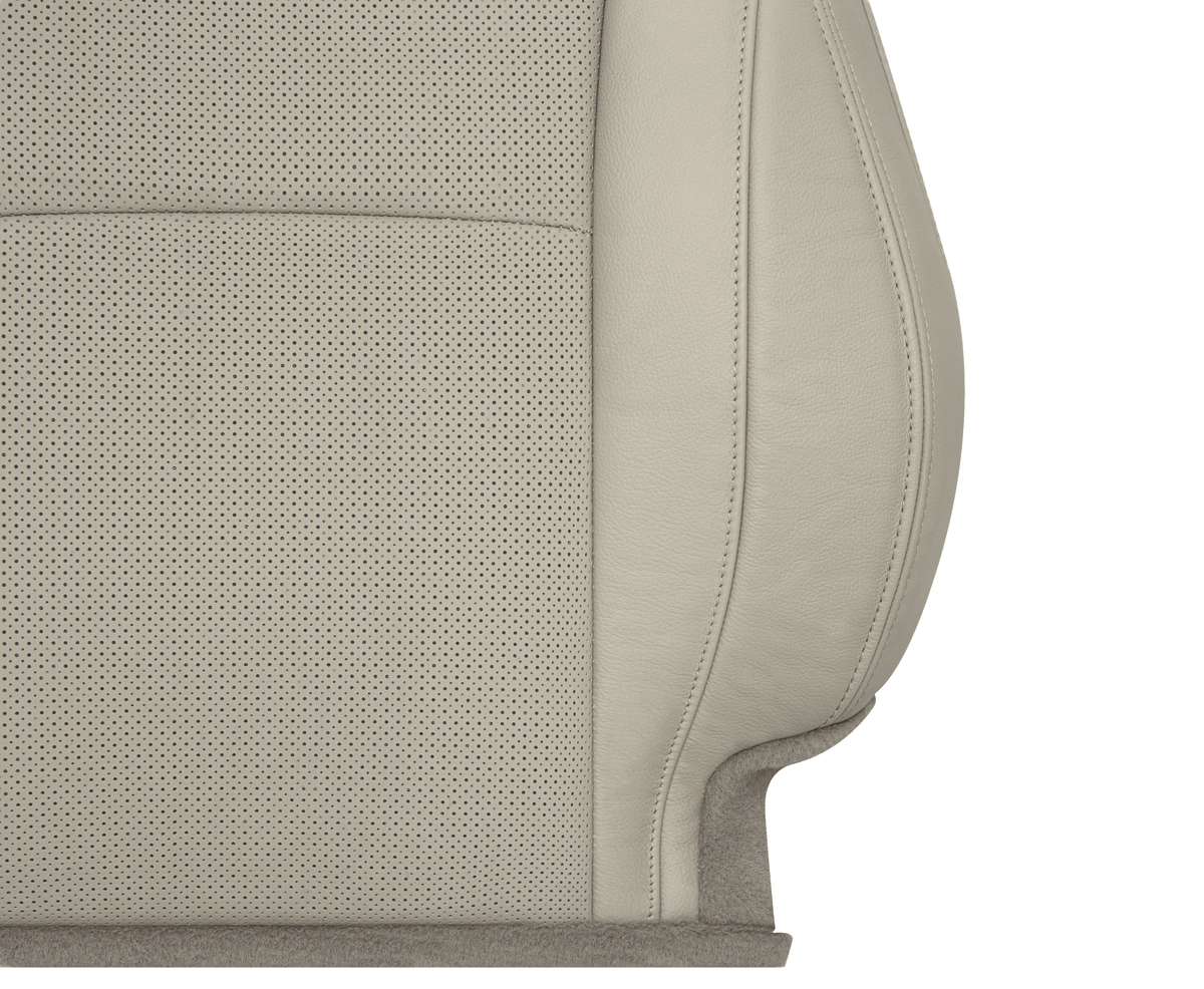 2013-2017 Honda Accord 4-Door Driver Side Lean Back Leather Seat Cover Tan Perforated