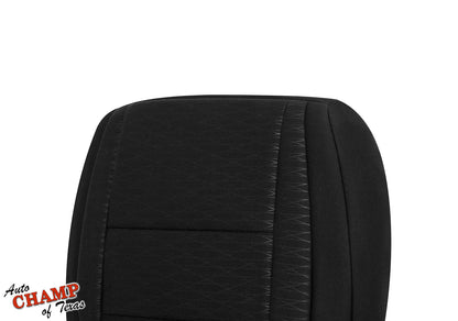 2021-2024 Dodge Durango Pursuit Driver Side Bottom Cloth Seat Cover Black