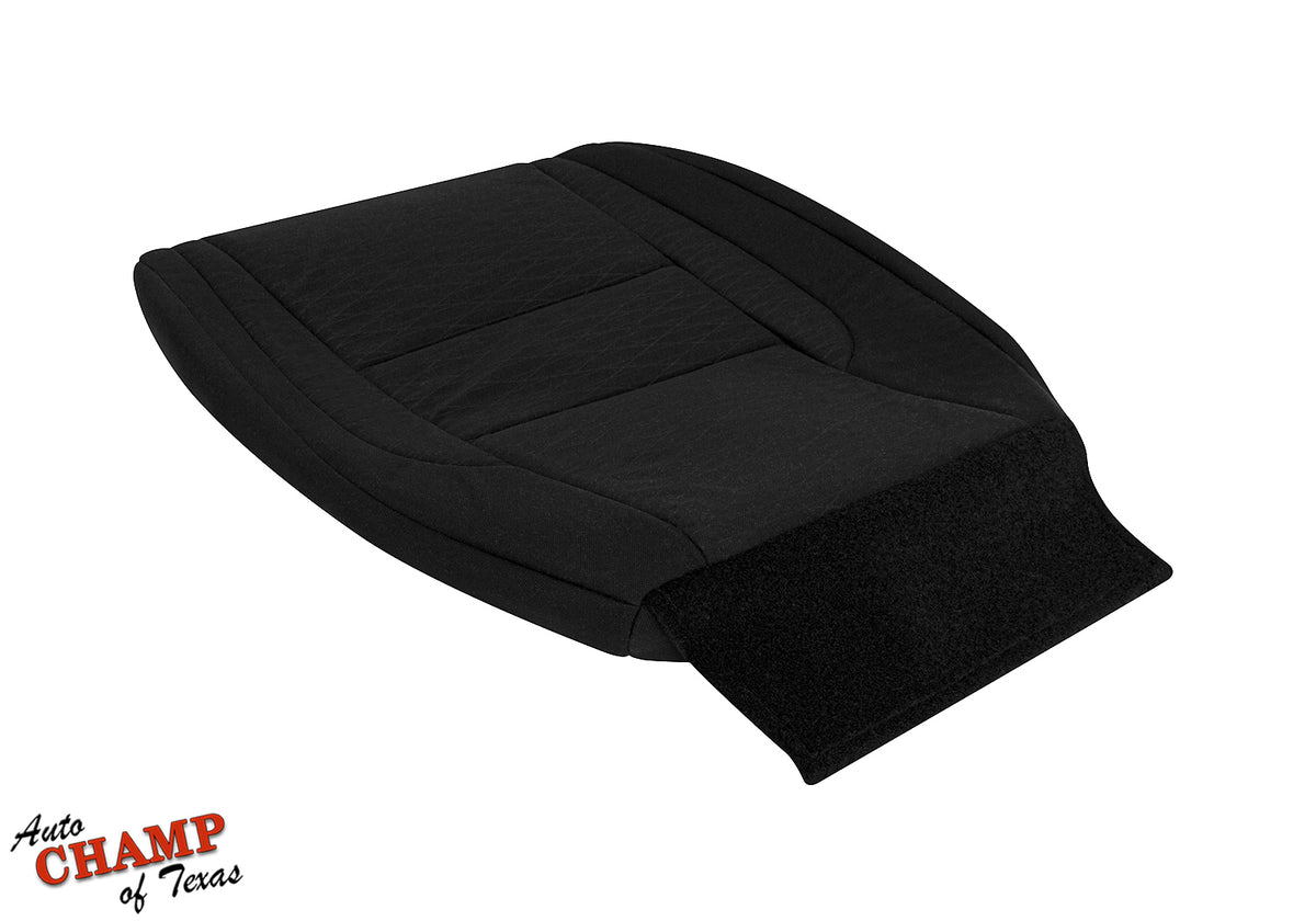 2021-2024 Dodge Durango Pursuit Driver Side Bottom Cloth Seat Cover Black