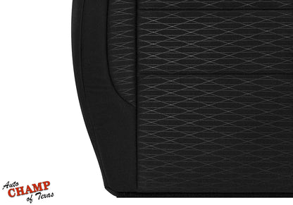 2021-2024 Dodge Durango Pursuit Driver Side Bottom Cloth Seat Cover Black