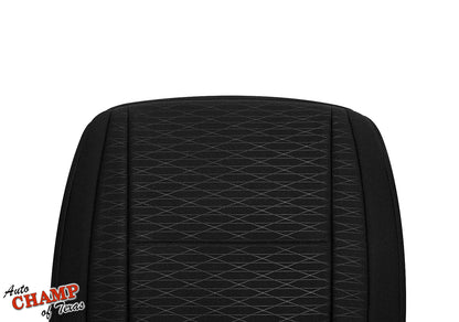 2021-2024 Dodge Durango Pursuit Driver Side Bottom Cloth Seat Cover Black