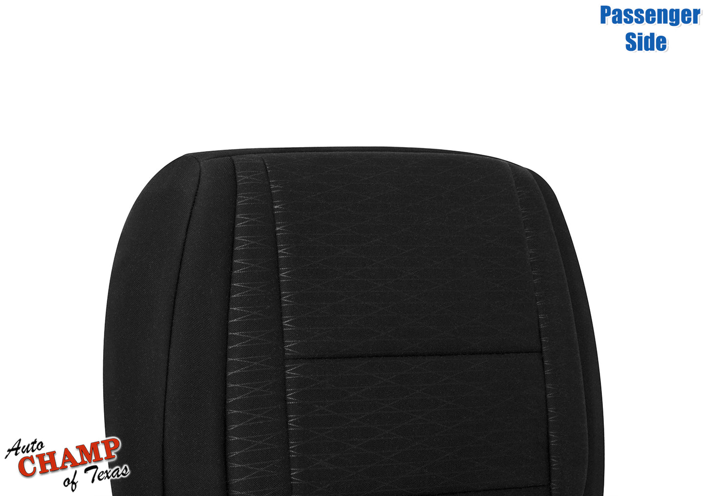 2021-2024 Dodge Durango Pursuit Passenger Side Bottom Cloth Seat Cover Black