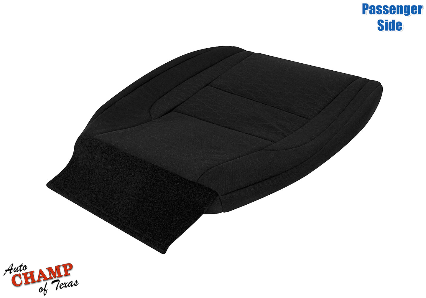 2021-2024 Dodge Durango Pursuit Passenger Side Bottom Cloth Seat Cover Black