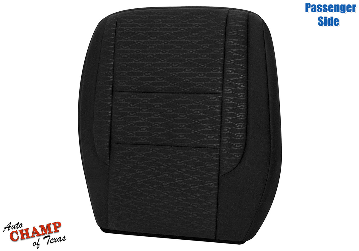 2021-2024 Dodge Durango Pursuit Passenger Side Bottom Cloth Seat Cover Black