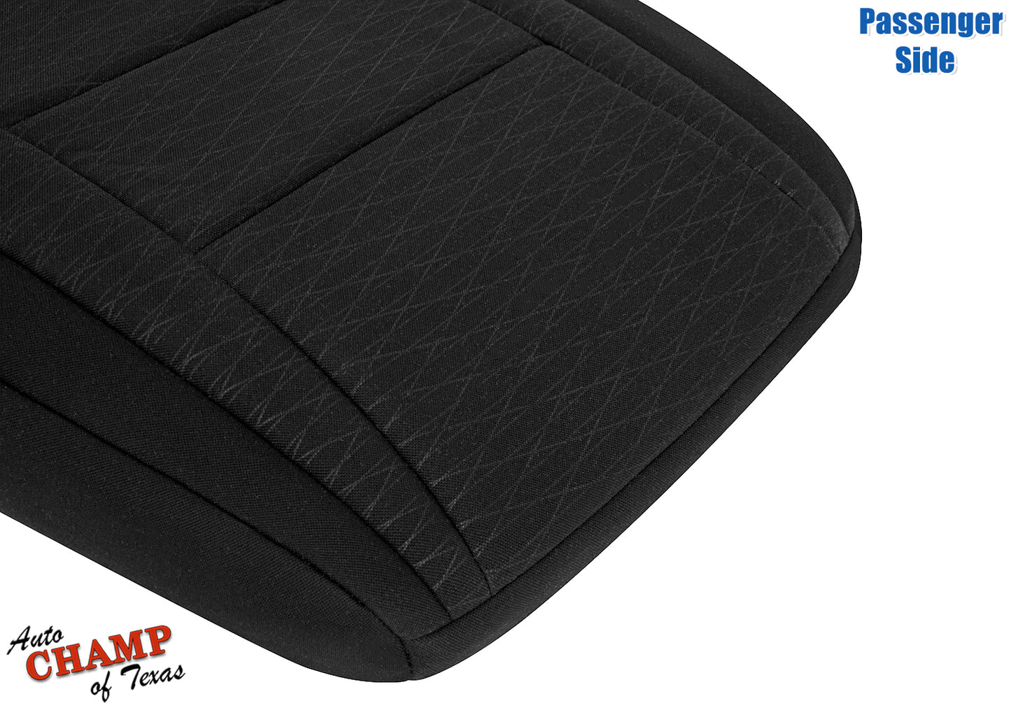 2021-2024 Dodge Durango Pursuit Passenger Side Bottom Cloth Seat Cover Black
