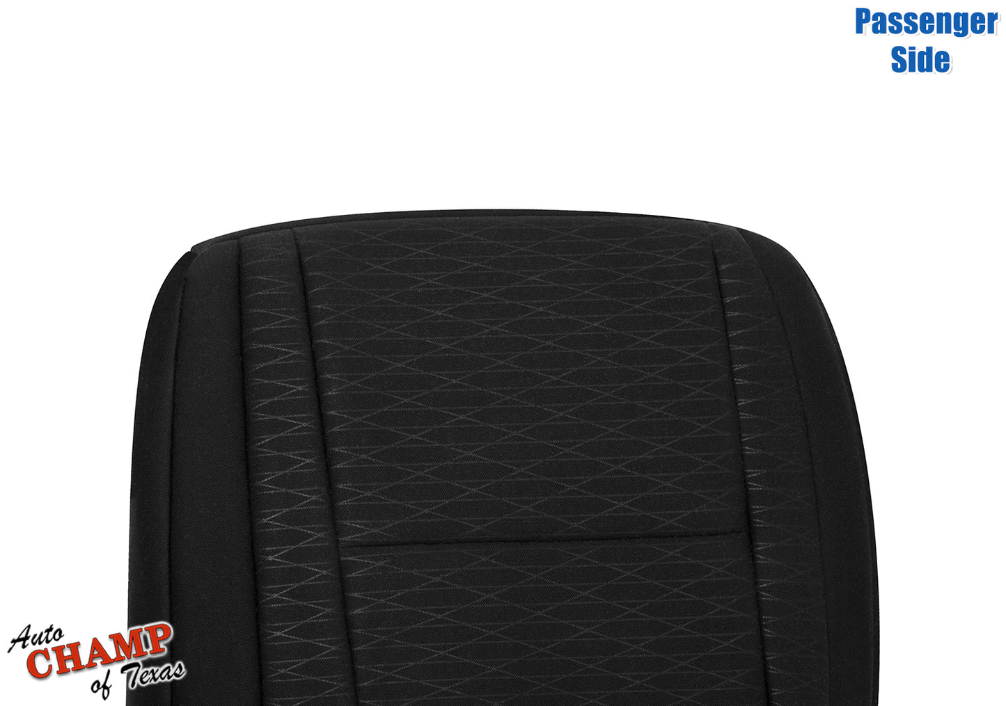 2021-2024 Dodge Durango Pursuit Passenger Side Bottom Cloth Seat Cover Black