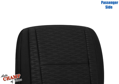 2021-2024 Dodge Durango Pursuit Passenger Side Bottom Cloth Seat Cover Black