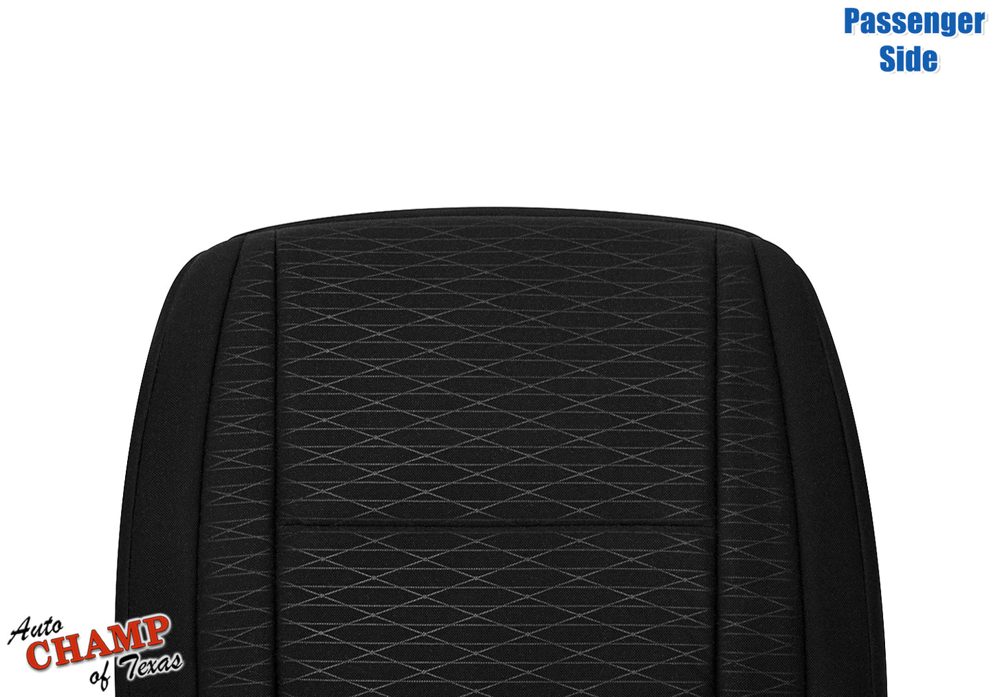 2021-2024 Dodge Durango Pursuit Passenger Side Bottom Cloth Seat Cover Black
