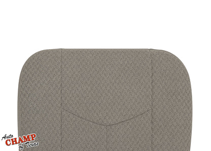 2003-2007 GMC Sierra W/T Base Work Truck Driver Side Bottom Cloth Seat Cover Tan